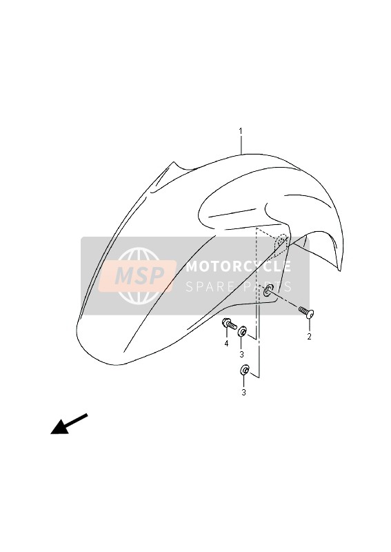 Front Fender (UH125A)